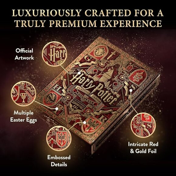NEW! Theory11 Harry Potter Premium Playing Cards *All 4 Packs* - Picture 5 of 5